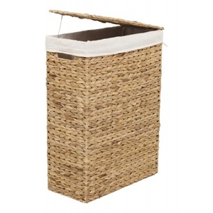 Wholesale Water Hyacinth Laundry Basket Hamper Ecofriendly Homefriendly FOB HaiPhong Ho Chi Minh Port - Product Image 1