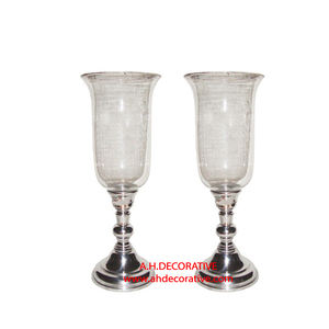 Portavelas de cristal para decoraciones de mesa, candelabro hecho a mano de cristal para decoración de iluminación de boda - Product Image 2