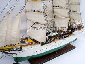 DANMARK Artisanat En Bois Modèle Nautique Bateau Attrayant Nouveauté Cadeau Du Vietnam GIA NHIEN Marque En Gros Prix Compétitif - Product Image 6