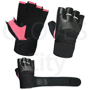 2025 Unisex personalizable mejores guantes de Fitness de cuero para levantamiento de pesas gimnasio entrenamiento ejercicio GUANTES DE GLOVES City - Product Image 1