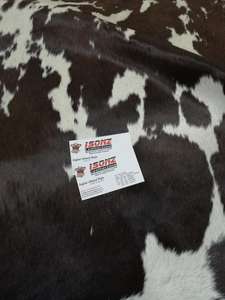 หนังวัวแท้ที่มีเครื่องชั่งปลารูปแบบสัตว์ผมวัวหนังสำหรับพรมหัตถกรรม - Product Image 3