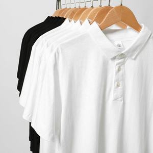 Polos Oversize Nuevo Estilo con Botones, Camiseta Polo de Algodón con Logotipo Personalizado - Product Image 1