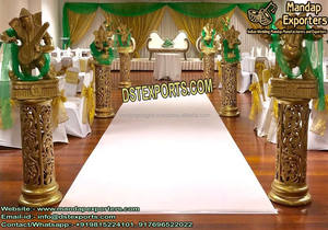 ใยนกยูงสีทองสำหรับตกแต่งงานแต่งงานทำจากใยนกยูงศรีลังกา - Product Image 6