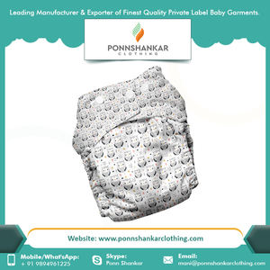 Pañal de tela de algodón orgánico para bebé, 100%, a la venta - Product Image 3