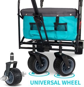 All <strong>Terrain</strong> Wide Wheel Collapsible Garden Utility <strong>Folding</strong> <strong>Wagon</strong> - Product Image 3