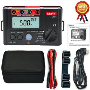 UT526 <strong>RCD</strong> <strong>Tester</strong> 1000V Insulation Resistance <strong>Tester</strong> Continuity Voltage Measurement <strong>RCD</strong> Leakage Test - Product Image 6