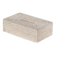Porte-serviettes en rotin, boîte à mouchoirs, distributeur de serviettes, style bohème pour restaurant, OEM personnalisé, logo personnalisé, emballage en carton