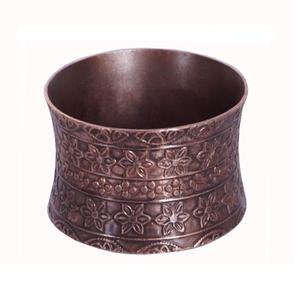 Servilleteros de latón hechos a mano de lujo Soportes de metal de diseño redondo elegante para bodas Fiestas Hoteles - Product Image 5