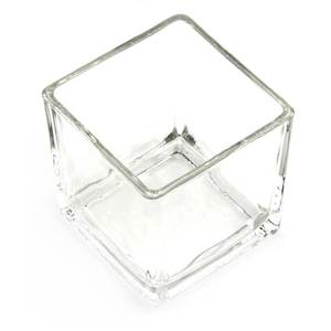 Top Vente Forme Carrée Grand <span class=keywords><strong>Vase</strong></span> En Verre - Product Image 2