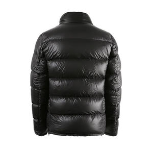 2020 OEM vente en gros veste de randonnée en peluche pour hommes mince hiver vers le bas avec col montant - Product Image 2