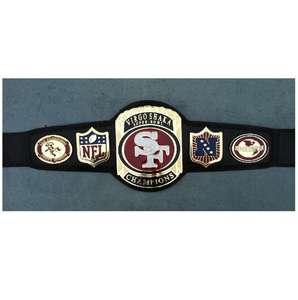 Ceintures de Ligue de Football de Championnat personnalisées Ceinture de Championnat SF de Football-Original Officiel Certifié - Product Image 2