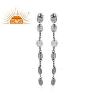 Boucles d'oreilles de styliste en argent Sterling, 925, gros bijoux, offre spéciale - Product Image 3