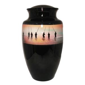 Ferme à cendres en métal avec image de la fierté des agricoles, urne de crémation pour adultes de Style américain/européen - Product Image 2