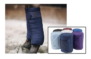 ผ้าพันขาสำหรับม้าเนื้อนุ่มสบาย สีสันสดใส ทำจากผ้าฝ้ายฟลีซ พร้อมแถบตีนตุ๊กแก คุณภาพสูง ปรับแต่งได้ตามต้องการ ยี่ห้อ LLT - Product Image 2