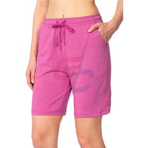 <span class=keywords><strong>Pantaloncini</strong></span> <span class=keywords><strong>Bermuda</strong></span> da <span class=keywords><strong>Donna</strong></span> Traspiranti ed Ecologici con Tasche Profonde, Lunghezza 7 Pollici per Relax e Camminata Atletica - Product Image 2