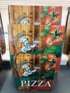 Caja de pizza de diseño personalizado al por mayor de Turquía impresa con laminado mate en relieve manipulación de fuga para la industria alimentaria - Product Image 4