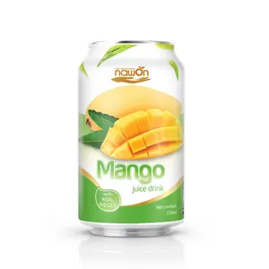 Wholesale 330ml NAWON 100% Mango Juice with Real Mango Pulp Healthy Juice Drink Good Juice OEM/ODM ISO