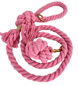 High Quality Heavy Duty Colored Cotton <b>Dog</b> Leash Luxury Style Lace Sustainable Free Hot Sale Wholesale Very Cheap Price <b>for</b> Pets - Product Image 2