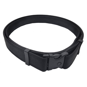 Dây <span class=keywords><strong>l</strong></span>ưng chiến thuật nylon sản xuất tại Trung Quốc, khóa POM, unisex, màu đen, dùng ngoài trời, size S/M/<span class=keywords><strong>L</strong></span>, có móc và khóa dán bên trong - Product Image 4