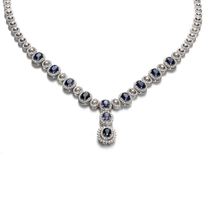 Anpassbare 24K/22K/18K/14K/10K/9K/925K Goldkette mit <span class=keywords><strong>Edelstein</strong></span>-Einlage Verlobungs- und Jubiläumsgeschenk Party-Sonderanfertigung - Product Image 4