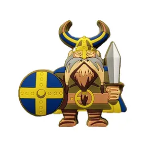 Сувенир с изображением Молины лошади, Стокгольма, Швеции, викингов, сувенир на холодильник, магниты на холодильник, сувенир викингов