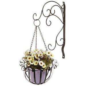 Iron Powder Coated Handmade Durable <b>Decorative</b> <b>Wall</b> Hanging Planters for Home & Garden Contemporary Design - Product Image 2
