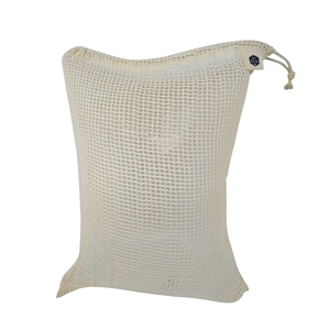 Coton naturel biodégradable certifié GOTS pour pochette cadeau blanche à cordon, motif géométrique, sacs de shopping en corde - Product Image 4