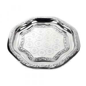 Stainless Steel Rectangular Divided <b>Dinner</b> <b>Tray</b> 5 Sections for Hotel Restaurant Use - Product Image 3