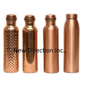 Top Quality <b>Copper</b> <b>Water</b> <b>Bottle</b> 1000 ml Ayurveda Health Benefits Drinking <b>Water</b> Server <b>Bottle</b> for Daily Usage Item - Product Image 1