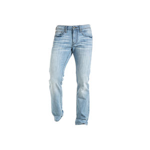 Pantalones vaqueros de motorista de carreras azules personalizados para hombre, estilo desgastado, efecto lavado de nieve, ropa deportiva transpirable, ajuste europeo Prime - Product Image 3