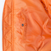 Nouvelle Arrivée Blouson Bomber Hiver Homme Slim en Crochet Grande Taille Fermeture Éclair Décontracté Manches Longues Personnalisable Vente en Gros Respirant Lavé