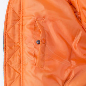 Chaqueta Bomber de Invierno de Punto Entallada para Hombre, Talla Grande, con Cremallera, Casual, Mangas Largas, Relleno de Algodón, Venta al por Mayor Personalizada - Product Image 4