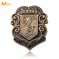 Pin Personalizado 3D de Aleación de Zinc Chapado en Oro para Regalos Empresariales