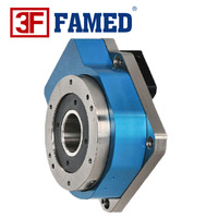 3F Famed Hollow Rotary Actuator ZK130R-10-V2 Boîtier en acier, haute efficacité, faible jeu, montage sur bride, servomoteur à engrenages planétaires