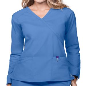 Conjuntos de Uniformes Médicos Unisex con Cuello en V, de Alta Calidad, Cómodos, de Manga Larga, para Enfermeras de Hospital, Ropa de Trabajo de Lujo, con Logotipo Personalizado - Product Image 5