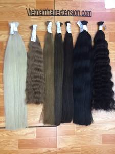 Extensiones de Cabello Humano Virgen Remy de Doble Trama - Estilo Ondulado Profundo Negro Azabache, Negro Oscuro, Marrón Chocolate Oscuro, Marrón Rojizo 100g - Product Image 3