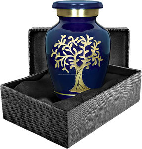 Urne de crémation en laiton pour souvenirs, pour cendres, petit jeton nickelé, pour la famille, fournitures de funérailles de 3 pouces cubes - Product Image 4