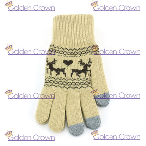 Guantes de Invierno de Alta Calidad al por Mayor, Forro de Lana y Poliéster, Ecológicos, Estilo Liso Personalizable para Uso Diario al Aire Libre - Product Image 2