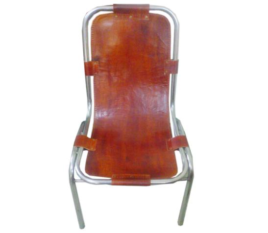 Кожаный стул