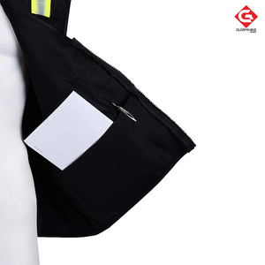 Gilet de sécurité réfléchissant sans manches avec logo personnalisé unisexe haute visibilité uniforme de travail gilet de travail imperméable en coton et polyester - Product Image 6