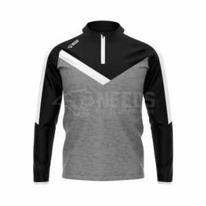 Haut de sport unisexe personnalisable GAA à demi-zip de qualité supérieure, 100 % polyester brossé 270 g/m², couleur et logo personnalisables - Product Image 5