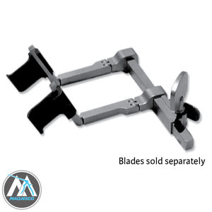 Corps d'écarteur transversal spinal manuel Base d'instrument chirurgical d'acier inoxydable - Product Image 2