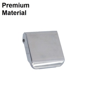 customized variety HB-229 galvanized silver metal case <b>lock</b> for chest trunk hardware hot precision tension padlockable square - Product Image 1