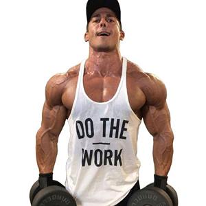 Men's Bodybuilding Stringer Gym Stringers Workout Singlets Tank top - Product Image 6