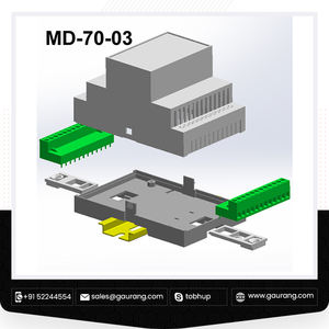 Produits de contrôle industriel, boîtiers modulaires sur Rail Din MD-70, utilisation prête à l'exportation, quantité en vrac - Product Image 4