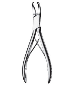 คีมตัดกระดูกคลีฟแลนด์พร้อมกล่องข้อต่อ180มม. เครื่องมือผ่าตัดกระดูกโค้ง - Product Image 3