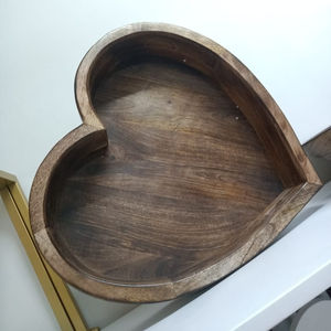 ชามไม้หัวใจของขวัญวาเลนไทน์ - Product Image 1