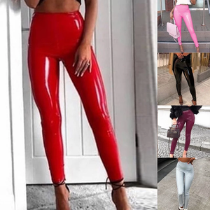 Mallas de LICRA para mujer 100%, transpirables, personalizadas, sin costuras, ropa de Yoga, pantalones de Yoga de cintura alta hechos en Pakistán - Product Image 3