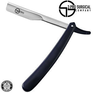 Maquinilla de afeitar Barbero de una sola hoja con mango de plástico clásico - Product Image 4