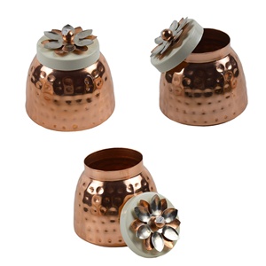 Đồ Dùng Nhà Bếp Cổ Lọ Cay Bánh Quy Hộp Thiết Kế Sơn Hộp Đựng Thực Phẩm Hoàn Thiện Sơn Thiết Kế Cổ Điển - Product Image 3